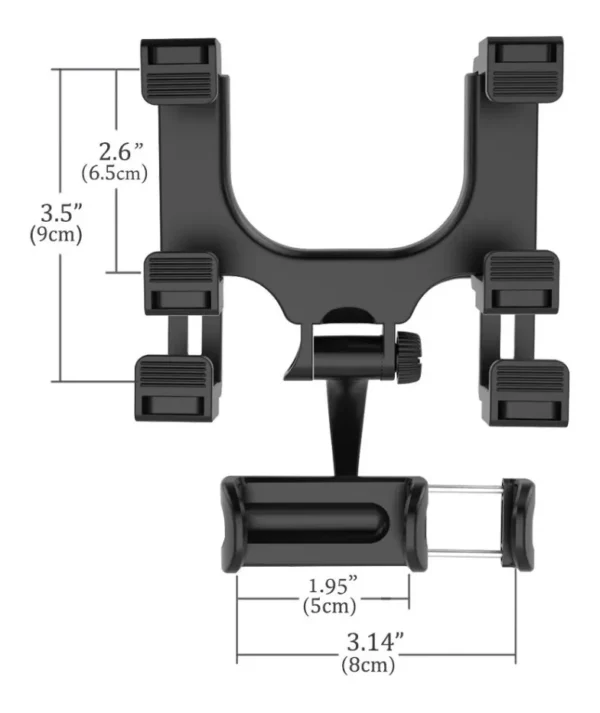 Soporte para teléfono móvil para espejo retrovisor de automóvil - Imagen 4