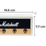 Portallaves de amplificador de guitarra Marshall JCM 800, soporte para llavero con medidas 19.6x7.7x3.8 cm.