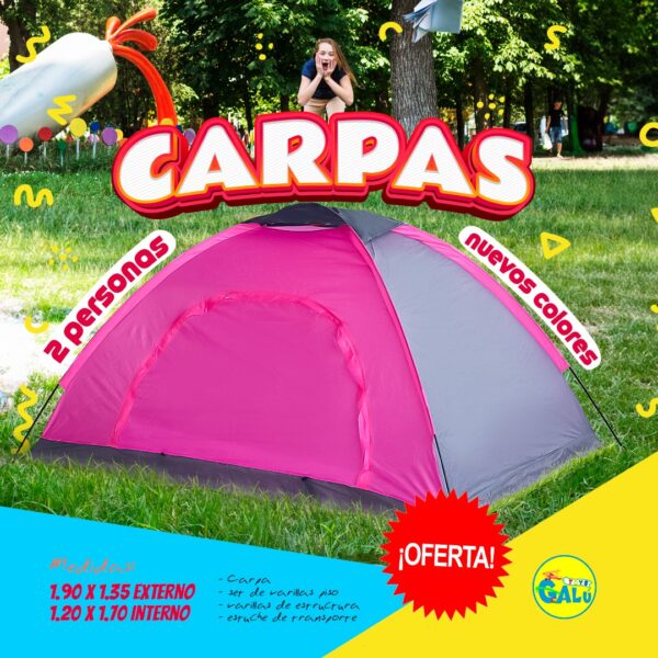 Carpa Camping (2-3 Personas) - Imagen 8