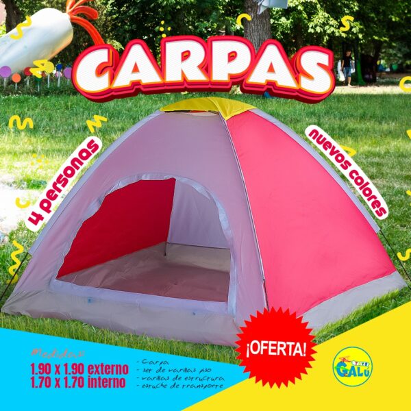 Carpa Camping (4-5 Personas) - Imagen 2