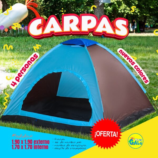 Carpa Camping (4-5 Personas) - Imagen 8