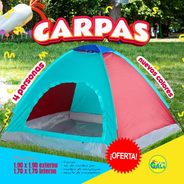 Carpa Camping (4-5 Personas) - Imagen 7