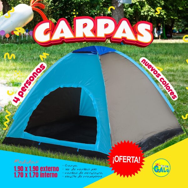 Carpa Camping (4-5 Personas) - Imagen 5