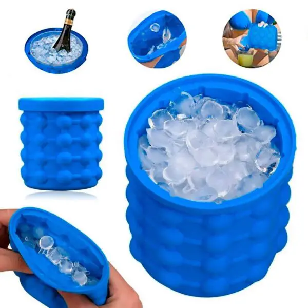 Mini Hielera Flexible Portátil Conservar Cubos Ice Cube