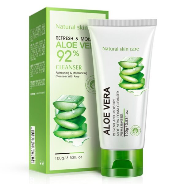 Combo Aloe Vera Bioaqua X3 (Jabón + Contorno + Crema) - Imagen 3