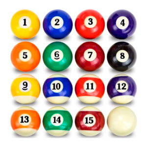 Set Juego x16 Bolas De Billar Pool Standard Billarpool - Imagen 6