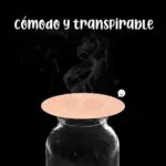 Cubre pezones de fibra de madera cómodos y transpirables, ideales para senos.