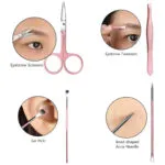 Kit manicura y pedicura X12 piezas: cortauñas, pinzas, removedor de espinillas, etc.