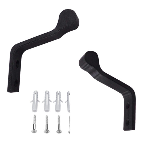 Set x2 Soporte Para Casco Moto Multifuncional Pared - Imagen 7