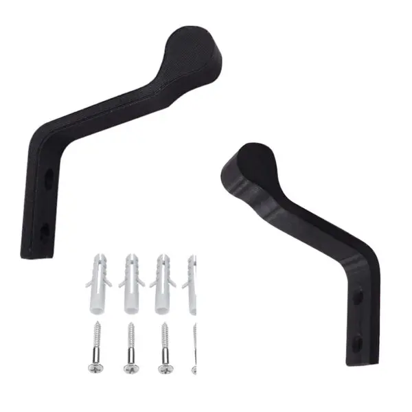 Set x2 Soporte Para Casco Moto Multifuncional Pared