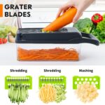 Picador De Verduras/Vegetales 14 En 1 - Imagen 4