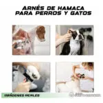Hamaca para mascotas para corte de uñas y aseo de perros y gatos, cuidado e higiene.