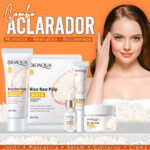 Combo De Arroz x5 Bioaqua Original (jabón+contorno+serum+crema+mascarilla) - Imagen 8