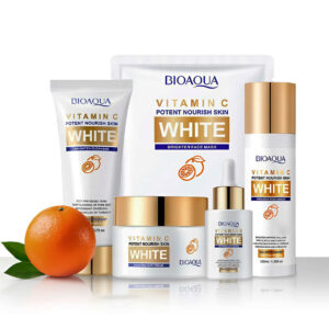 Kit White Vitamina C Aclarante BIOAQUA X5 (Jabón +Serum+ Tónico + Crema + Mascarilla) - Imagen 6