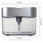 Set x2 Dispensador De Jabon Liquido Lavaplatos Con Esponja Cocina Color Transparente - Imagen 10