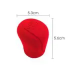 Forro protector para pomo de palanca de cambios de carro rojo, R135 246.