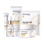 Combo De Arroz x5 Bioaqua Original (jabón+contorno+serum+crema+mascarilla) - Imagen 10