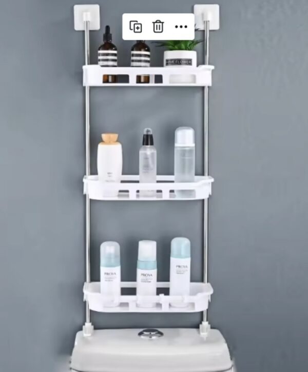 Organizador Multiusos 3 Niveles Baño Cocina Estante Portatil - Imagen 4