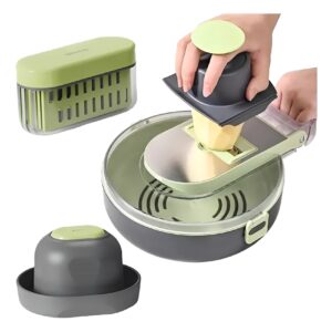 Picador de Verduras Multifuncional con 8 Cuchillas - Imagen 4