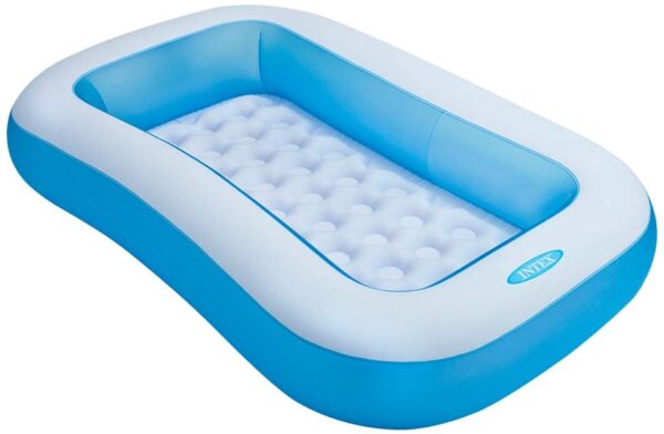 Piscina Hinchable Rectangular 166 X100 X28 Cm, 90Lts - Imagen 1