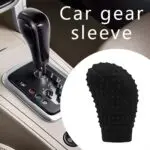 Forro de pomo para palanca de cambios de carro con relieve, protege y decora tu vehículo.