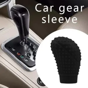 Forro de pomo para palanca de cambios de carro con relieve, protege y decora tu vehículo.