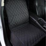 Forro Protector Asiento Silla Carro Mascota Negro Delantera - Imagen 2