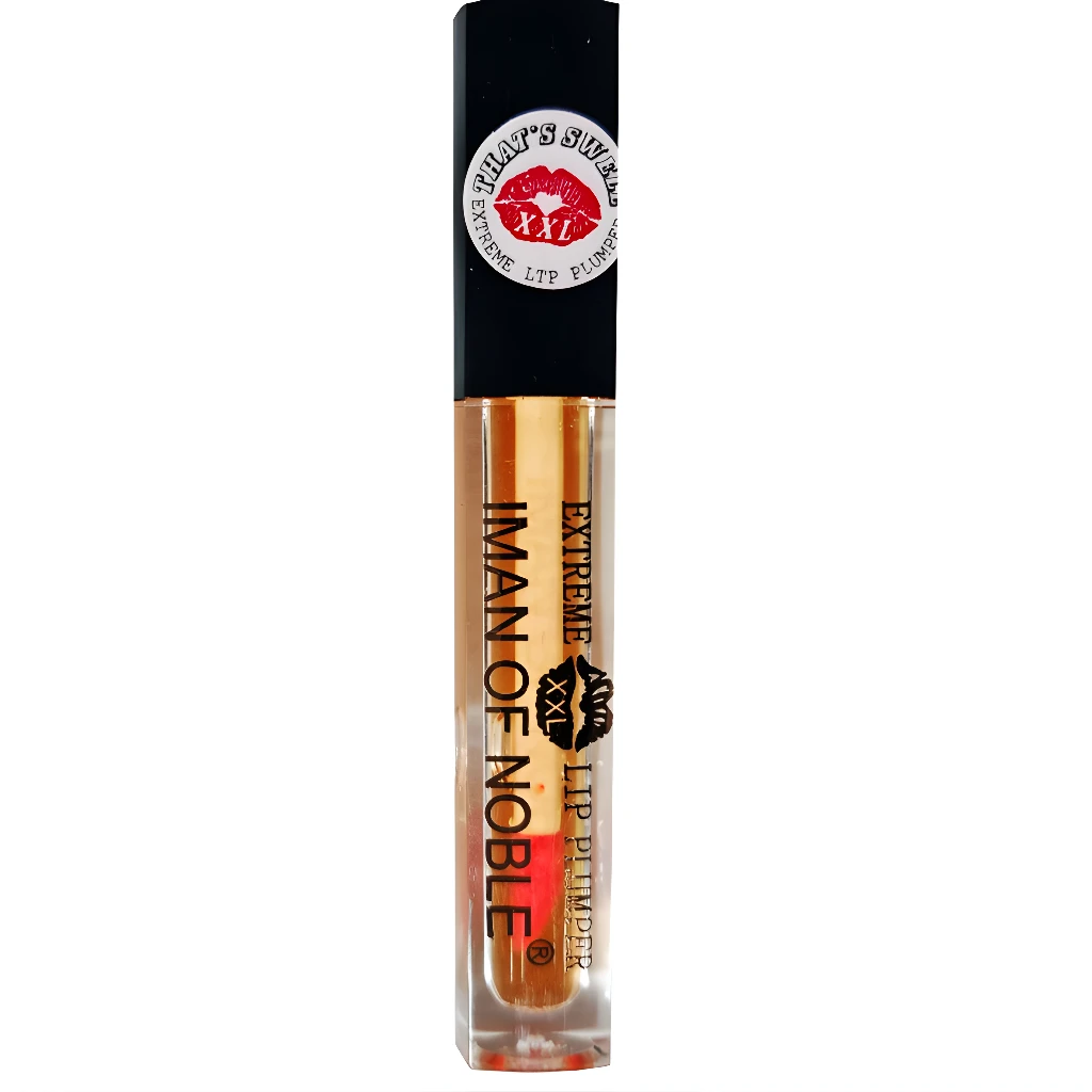 Set x2 Voluminizador Extreme XXL Lip Plumper de Iman Of Noble con labios rojos XXL.
