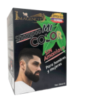 Shampoo Mi Color Negro cubre canas sin amoniaco para hombres y mujeres, 10 sobres.