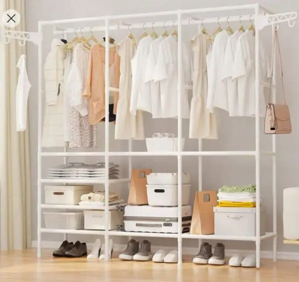 Closet Armario Triple Multifuncional Organizador de Ropa