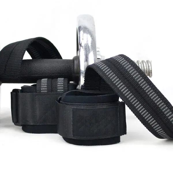 Correas de levantamiento para gimnasio, accesorio para pesas ideal para entrenamiento de fuerza.