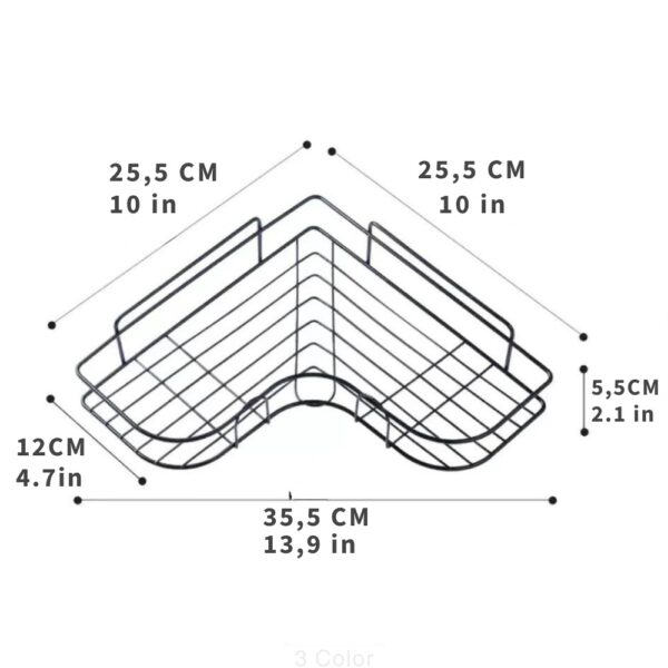 Estante Soporte De Pared Organizador De Espacio - Imagen 2