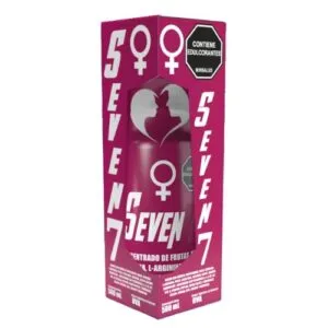 Seven Magenta X500Ml Fitovit: bebida con extracto de frutas y L-arginina, ideal para el rendimiento físico.