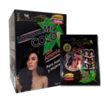 Set x10 sobres shampoo cubre canas negro, tinte natural sin amoniaco con demostración de uso.