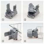 Soporte para esponjas y jabón de metal, se ajusta al grifo, ideal para secar.