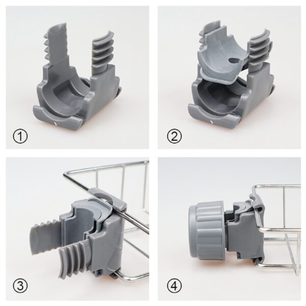 Soporte Escurridor Esponjas Jabon Metalico Para Grifo Llave - Imagen 6