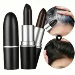 Tinte cremoso temporal para cabello que cubre canas, ideal para retocar raíces oscuras.