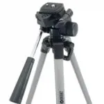 Trípode de cámara ZHERO 3110 con cabezal tridimensional y estuche, portátil y ligero.