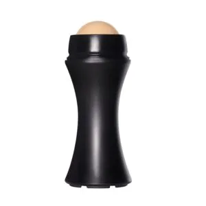 Set x2 Rodillo Volcánico Maffick negro con bola de piedra para control de grasa facial.