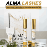 Set x2 Serum Crecimiento Cejas Pestañas Alma Lashes con aplicador y cajas.