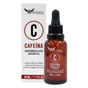 Cafeína Afrodita: Contorno de ojos para ojeras y bolsas, 30 ml.