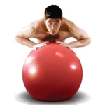 Balón Yoga Fitness Pilates Pelota Instable Ejercicio Gymball Fitball 55cm - Imagen 2