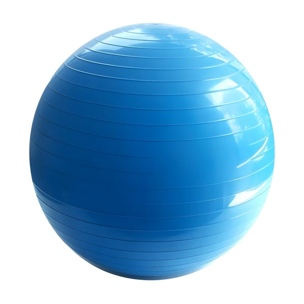 Balón Yoga Fitness Pilates Pelota Instable Ejercicio Gymball Fitball 55cm - Imagen 4