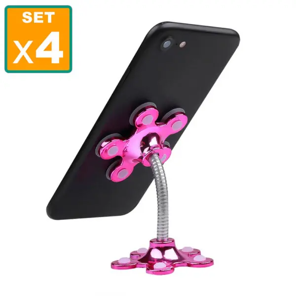 Set x4 Holder Soporte Celular con Chupon