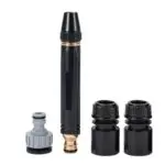 Boquilla para manguera de alta presión y adaptadores, herramienta de limpieza para exteriores.