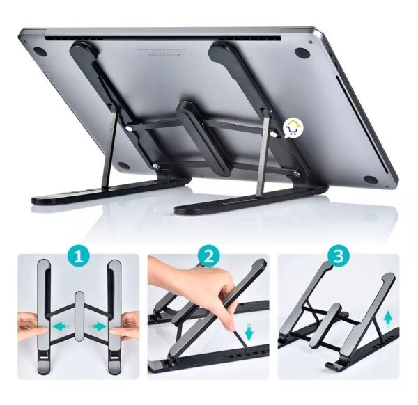 Set x2 Mini Base Soporte Plegable Para Celular O Tablet - Imagen 2