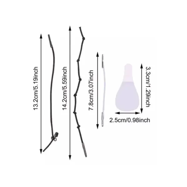 Cinta Secret Lift para un rostro rejuvenecido, con medidas de 13.2cm y 14.2cm.
