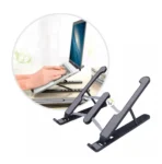 Set x2 mini soportes plegables para celular o tablet, ideales para elevar tu dispositivo en cualquier lugar.