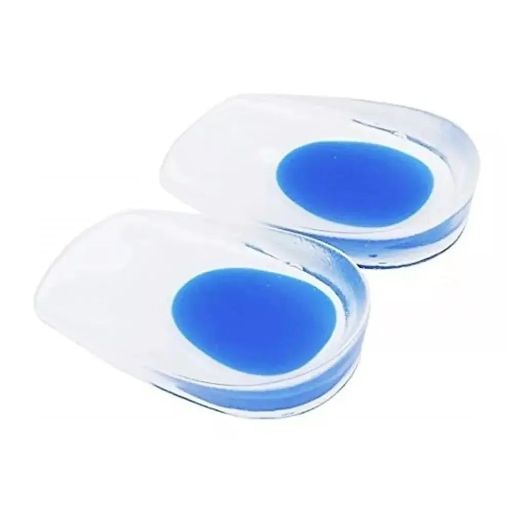 Set x2 pares talonera soporte gel para alivio de talones y amortiguación al caminar.