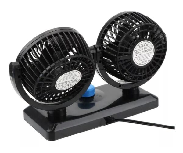 Ventilador Doble Para Carro - Imagen 8